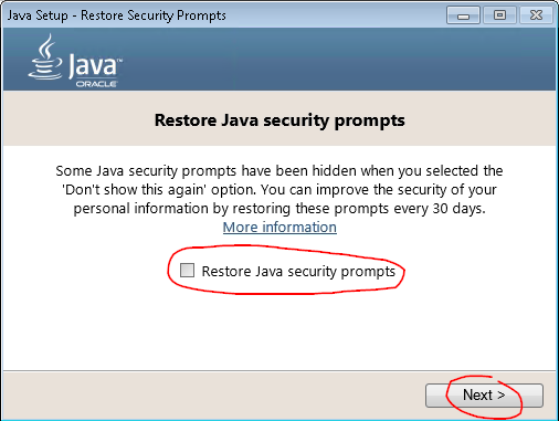 java_update_6_dont_restore_prompts.png