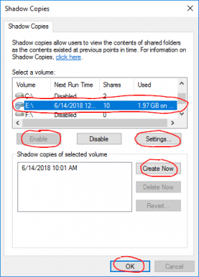 Select Which Drive to Protect