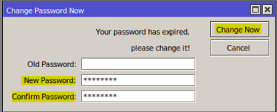 Set the Admin Password