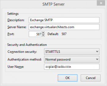 SMTP Settings