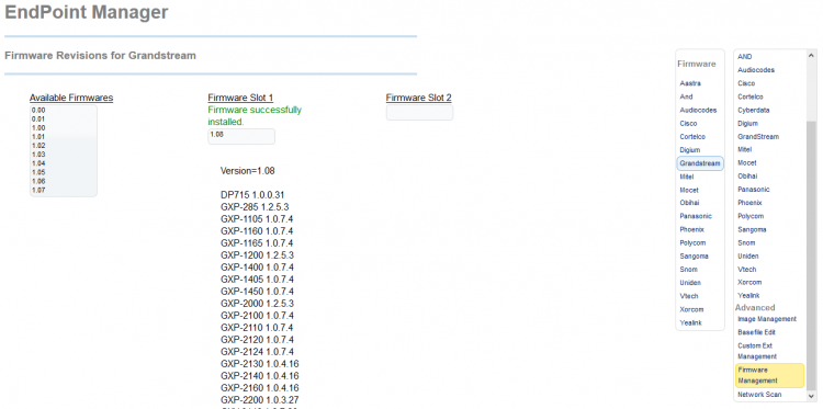 EPM Firmware Management